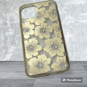 iphone 11 clear flower phone case